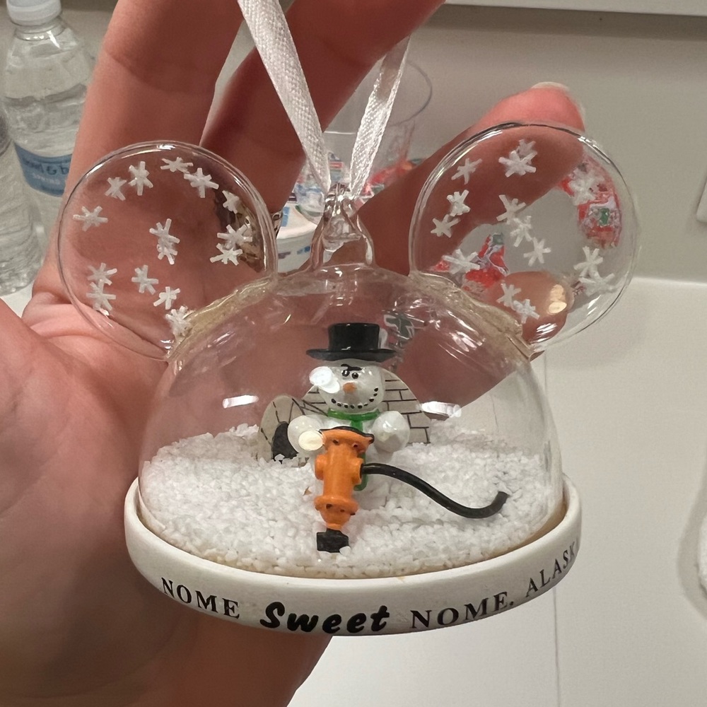 Disney Pixar Knick Knack Limited Edition Mickey Ear Ornament
